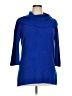 Spring & Mercer 100% Acrylic Blue Turtleneck Sweater Size 1X - photo 1