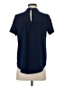 Sienna Sky 100% Polyester Blue Short Sleeve Top Size XS - photo 2
