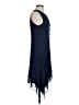 Design History Solid Blue Casual Dress Size XS - photo 4