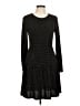 MICHAEL Michael Kors Polka Dots Black Casual Dress Size M - photo 1