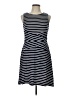 Shein Stripes Blue Casual Dress Size 12 - photo 1