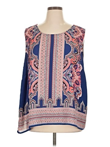 Ava Christine Sleeveless Blouse (view 1)