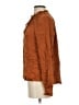 Bella Dahl Brown Long Sleeve Blouse Size S - photo 5