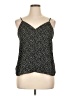 ABound 100% Polyester Black Sleeveless Blouse Size XL - photo 1
