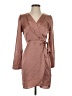 Blu Pepper 100% Polyester Tan Cocktail Dress Size S - photo 1