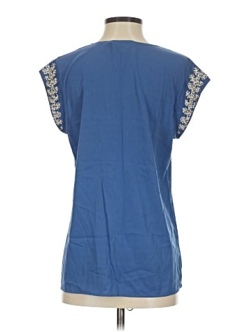Beyond Vintage Short Sleeve Blouse (view 2)