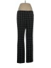 Amanda + Chelsea Plaid Black Casual Pants Size 10 - photo 1