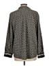 H&M 100% Polyester Animal Print Black Long Sleeve Blouse Size L - photo 2