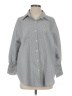 Unbranded 100% Polyester Houndstooth Gray 3/4 Sleeve Blouse Size S - photo 1