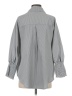 Unbranded 100% Polyester Houndstooth Gray 3/4 Sleeve Blouse Size S - photo 2