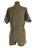 Lalavon 100% Cotton Solid Green Romper Size S - photo 2