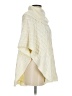 Calvin Klein 100% Acrylic Ivory Poncho Size Sm - Med - photo 4
