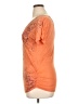 Maurices Orange Short Sleeve Top Size 14 (0) - photo 5