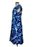 Anne Klein Print Blue Cocktail Dress Size 10 - photo 5