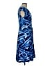Anne Klein Print Blue Cocktail Dress Size 10 - photo 4