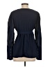 Shein Blue Long Sleeve Blouse Size S - photo 2