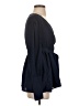 Shein Blue Long Sleeve Blouse Size S - photo 4