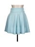 Assorted Brands Solid Blue Casual Skirt Size L - photo 1
