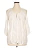 Spense Ivory 3/4 Sleeve Blouse Size XL - photo 1