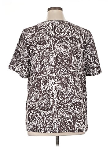 Liz & Me Short Sleeve Blouse (view 2)