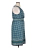 Max Studio Print Teal Casual Dress Size XL - photo 4