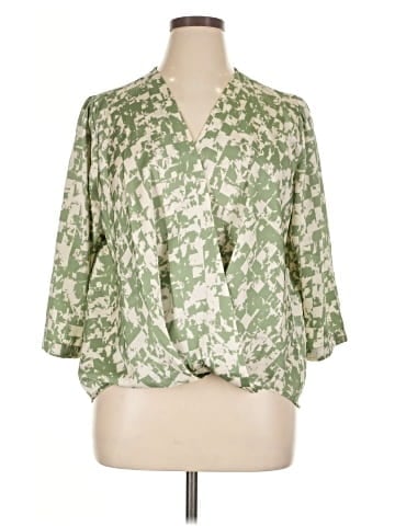 prologue 3/4 Sleeve Blouse (view 1)