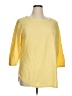 Eight Eight Eight Yellow 3/4 Sleeve Top Size 1X - photo 1