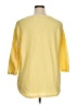 Eight Eight Eight Yellow 3/4 Sleeve Top Size 1X - photo 2