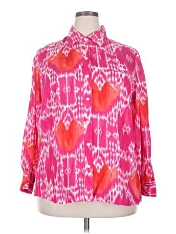 Jones New York Signature Long Sleeve Blouse (view 1)