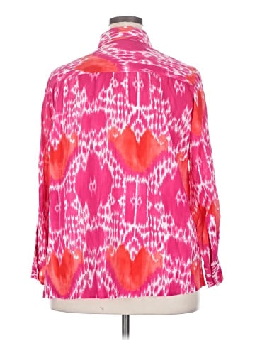 Jones New York Signature Long Sleeve Blouse (view 2)