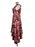 Cupio 100% Polyester Floral Red Cocktail Dress Size L - photo 5