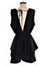 Assorted Brands Solid Black Romper Size S - photo 2