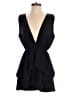 Assorted Brands Solid Black Romper Size S - photo 1