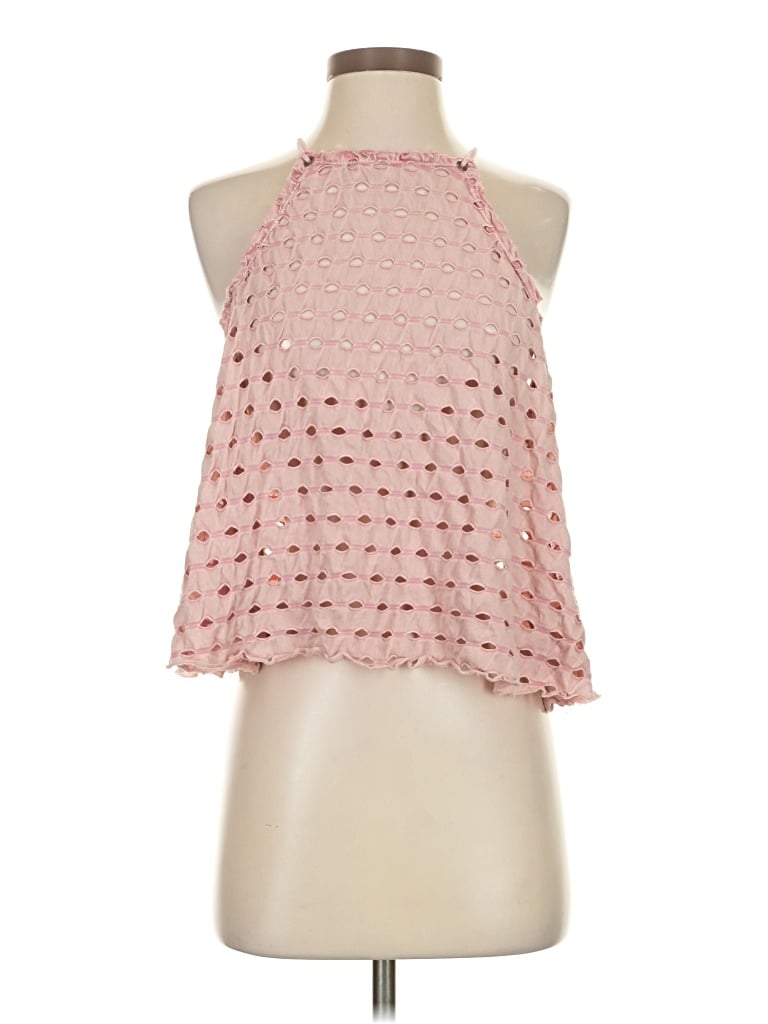 Pre-owned We The Free Sleeveless Blouse In Pink