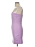 Love Tree Solid Purple Cocktail Dress Size L - photo 5