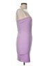 Love Tree Solid Purple Cocktail Dress Size L - photo 4