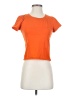 Ambiance Orange Short Sleeve Top Size L - photo 1