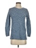 Talbots 100% Cotton Tweed Blue Pullover Sweater Size XS - photo 1