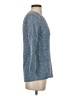 Talbots 100% Cotton Tweed Blue Pullover Sweater Size XS - photo 4