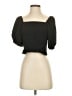 And Now This Black Short Sleeve Top Size S - photo 1