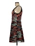 Parker 100% Polyester Graphic Orange Cocktail Dress Size M - photo 5