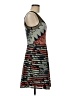 Parker 100% Polyester Graphic Orange Cocktail Dress Size M - photo 4