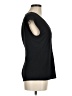 T Tahari Black Short Sleeve Top Size M - photo 4