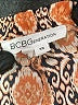 BCBGeneration 100% Polyester Print Orange Casual Pants Size XS - photo 4