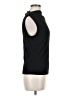 Unbranded Solid Black Sleeveless T-Shirt Size MedEstimated - photo 4