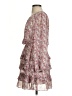 Lush 100% Polyester Floral Pink Cocktail Dress Size S - photo 5