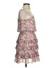 Lush 100% Polyester Floral Pink Cocktail Dress Size S - photo 4