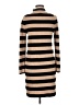 J.Crew Stripes Brown Casual Dress Size M - photo 2