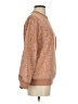 Wound Up Print Tan Brown Sweatshirt Size XS - photo 4