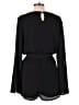 Lily Rose Solid Black Romper Size L (estimated) - photo 2